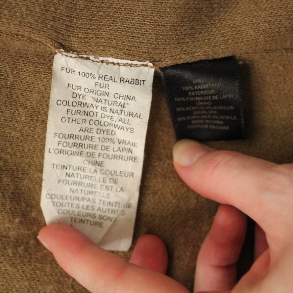 LaRok LUXE Rabbit Fur Vest - Picture 8 of 11